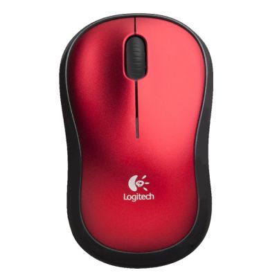 Mouse Sem Fio M185 Vermelho 910-003635 Logitech