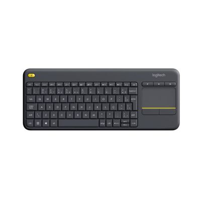 Teclado Sem Fio Touch K400 Plus Preto 920-007125 Logitech