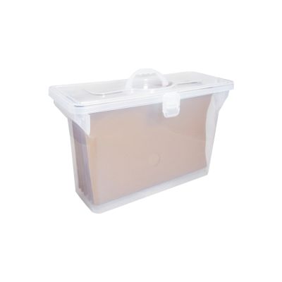 Arquivo Maleta Empilhavel C/6 Pastas Suspensas Cristal Dello 0332.h