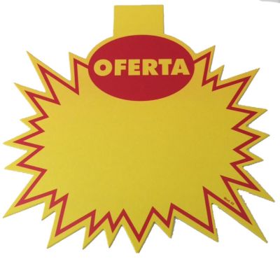 Cartaz Preco Splash 21,5 X 21,5cm - Oferta C/25 Un. Mod.02