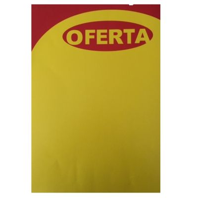 Cartaz Preco Retangular 42 X 60cm - Oferta C/25 Un. Mod.08