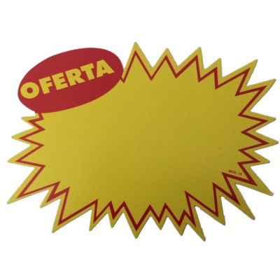 Cartaz Preco Splash 21 X 31cm - Oferta C/25 Un. Mod.15