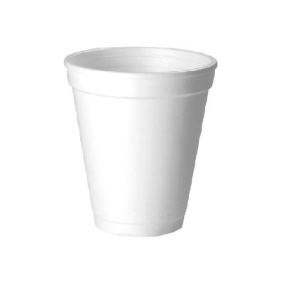 Copo Isopor Descartavel 180ml C/25 Branco Copobras