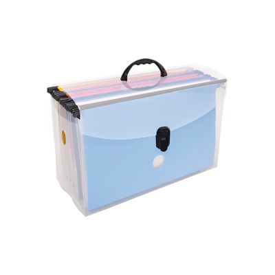 Arquivo Maleta C/10 Pastas Suspensas Coloridas Dello Slim 0319.h