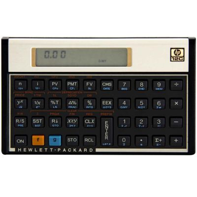 Calculadora Financeira Hp 12c Gold