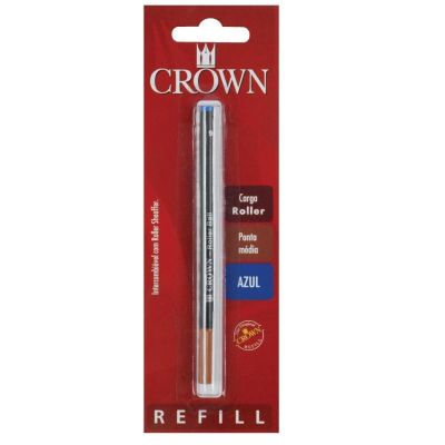 Carga Caneta Roller Azul Ca22007a Crown