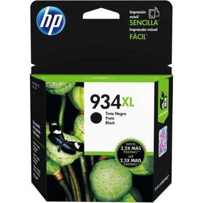 Cartucho De Tinta Hp 934xl - C2p23ab Preto Original