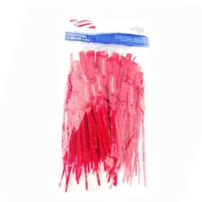 Lacre P/ Malote 16cm Vermelho Pct C/100 Un Helomax