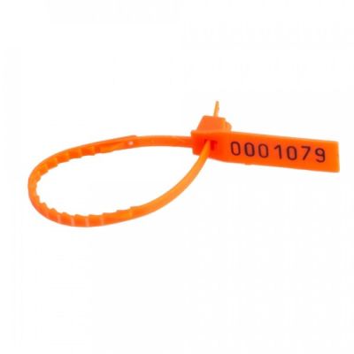 Lacre P/ Malote 16cm Laranja Pct C/100 Un Helomax