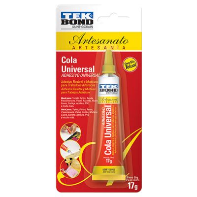 Cola Instantanea Universal Artesanato 17g Tekbond