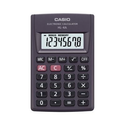 Calculadora Bolso 8 Digitos Hl-4a-s4-dp Casio Ww