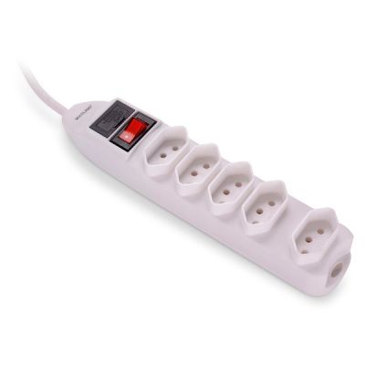 Filtro De Linha C/5 Tomadas Branco Wi300 Multi