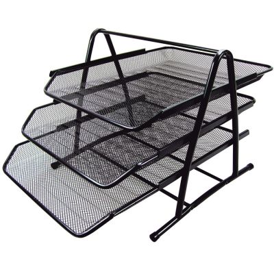 Caixa Correspondencia Tripla Aramado Preto Uc32782 Kit