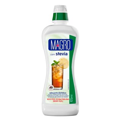 Adocante Liquido Stevia 65ml Magro