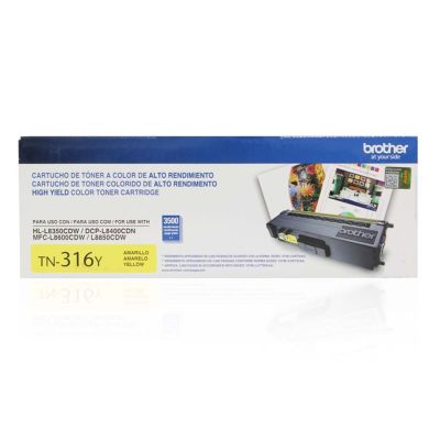 Toner Brother Tn316y Amarelo Original