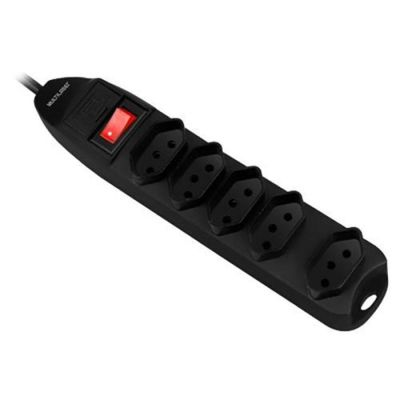 Filtro De Linha C/5 Tomadas Preto Wi297 Multilaser