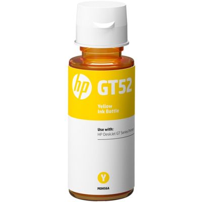 Refil De Tinta Hp Gt52 M0h56al Amarelo Original
