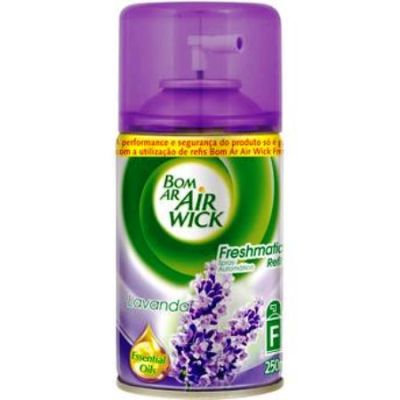 Refil Odorizador Bom Ar Freshmatic Lavanda 250ml