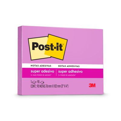 Post-it Reciclado Roxo 90 Fls 76 X 102mm 3m