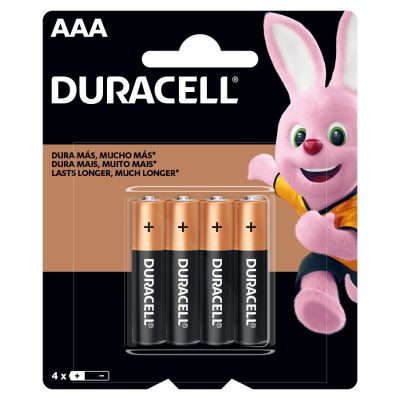 Pilha Alcalina Aaa Mn2400b4 1,5v C/4 Un Duracell