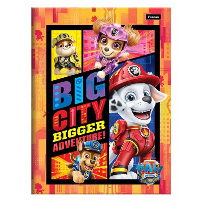 Caderno Linguagem Brochura Capa Dura 1/4 96fls Patrulha Canina Foroni Ww