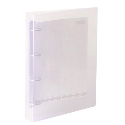 Pasta Fichario 4 Argolas Pp Cristal 659pptr Dac