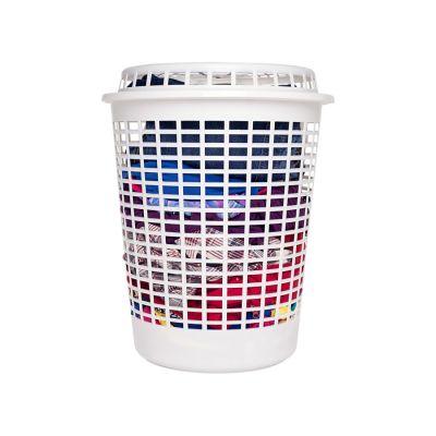 Cesto De Lixo 60l Plastico Telado C/tampa Para Roupas 0050 Jaguar