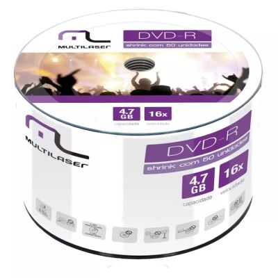 Dvd-r 4.7gb 16x Shrink C/50 Dv061 Multi