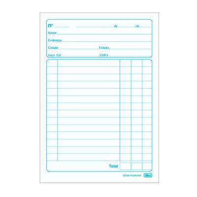 Guia Comercial Nota Neutra 1/32 2 Vias 105 X 146mm 23481 Tilibra