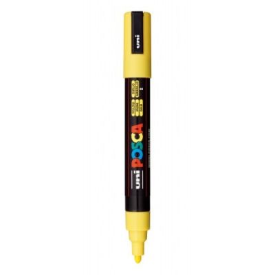 Caneta Posca Pc-5m Amarelo Uniball
