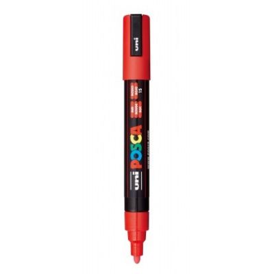 Caneta Posca Pc-5m Vermelho Uniball