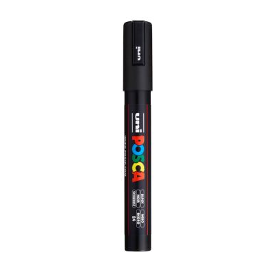 Caneta Posca Pc-5m Preto Uniball
