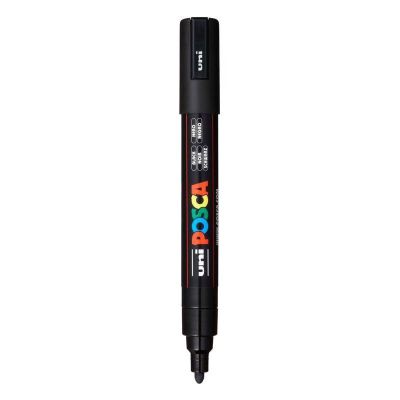 Caneta Posca Pc-5m Preto Uniball