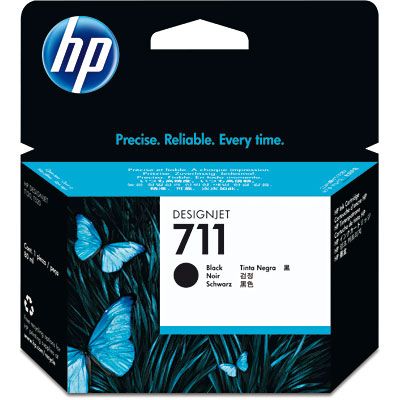 Cartucho De Tinta Hp 711 - Cz133ab Preto 80ml Original