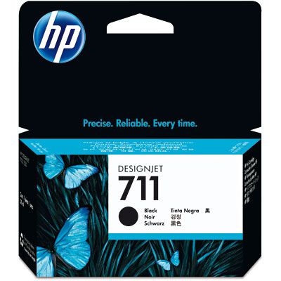 Cartucho De Tinta Hp 711 - Cz129ab Preto 38ml Original