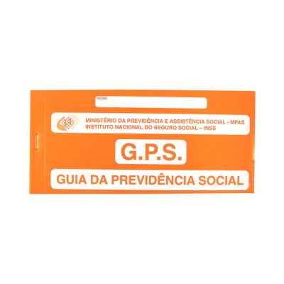 Guia Inss/gps Em Carne 2 Vias Tamoio