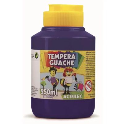 Tinta Guache 250ml Violeta 516 Acrilex