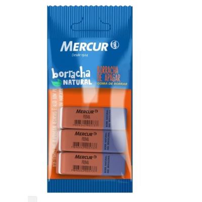 Borracha Bicolor Prima Bls C/3 Mercur