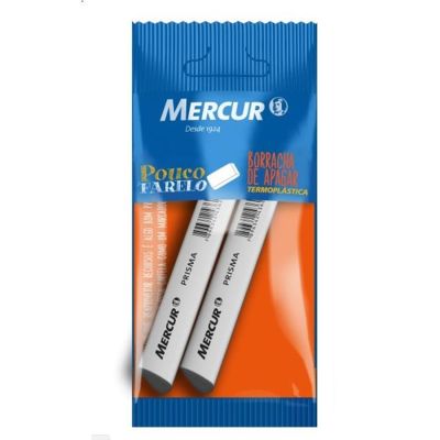 Borracha Branca Prisma Bls C/2 Mercur