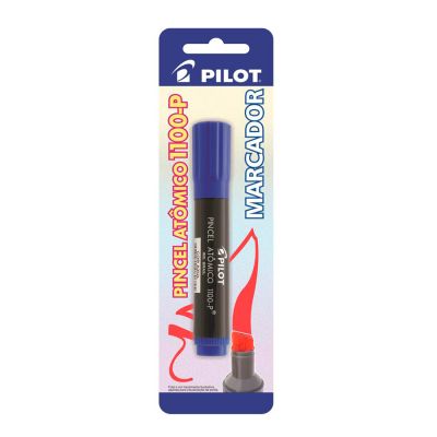 Caneta Pincel Atomico Azul Bls C/1 Pilot 1100