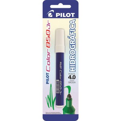 Caneta Pincel Color 850 Junior Azul Bls C/1 Pilot