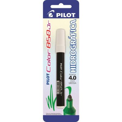 Caneta Pincel Color 850 Junior Preta Bls C/1 Pilot