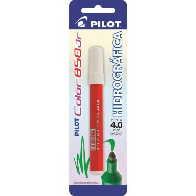 Caneta Pincel Color 850 Junior Vermelha Bls C/1 Pilot