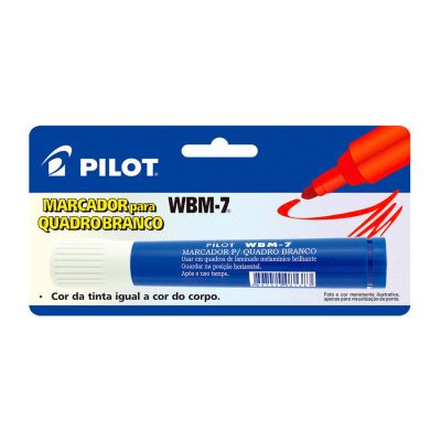 Caneta Quadro Branco Azul Wbm-7 Recarregavel Bls C/1 Pilot