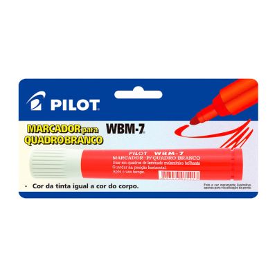 Caneta Quadro Branco Vermelha Wbm-7 Recarregavel Bls C/1 Pilot
