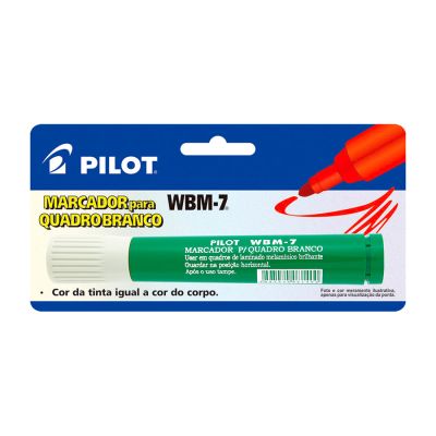 Caneta Quadro Branco Verde Wbm-7 Recarregavel Bls C/1 Pilot