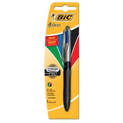 Caneta Esferografica 4 Cores Pro 1.0mm Bls C/1 Bic