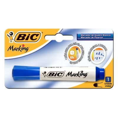 Caneta Quadro Branco Azul Bls C/1 Bic