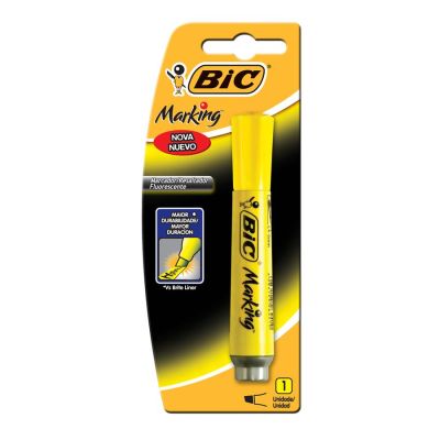 Marca Texto Jumbo 904196 Amarelo Bls C/1 Bic