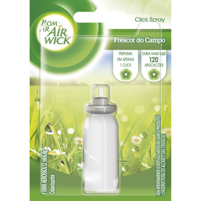 Odorizador De Ar Bom Ar Air Wick Limao Siciliano E Baunilha Refil 12ml